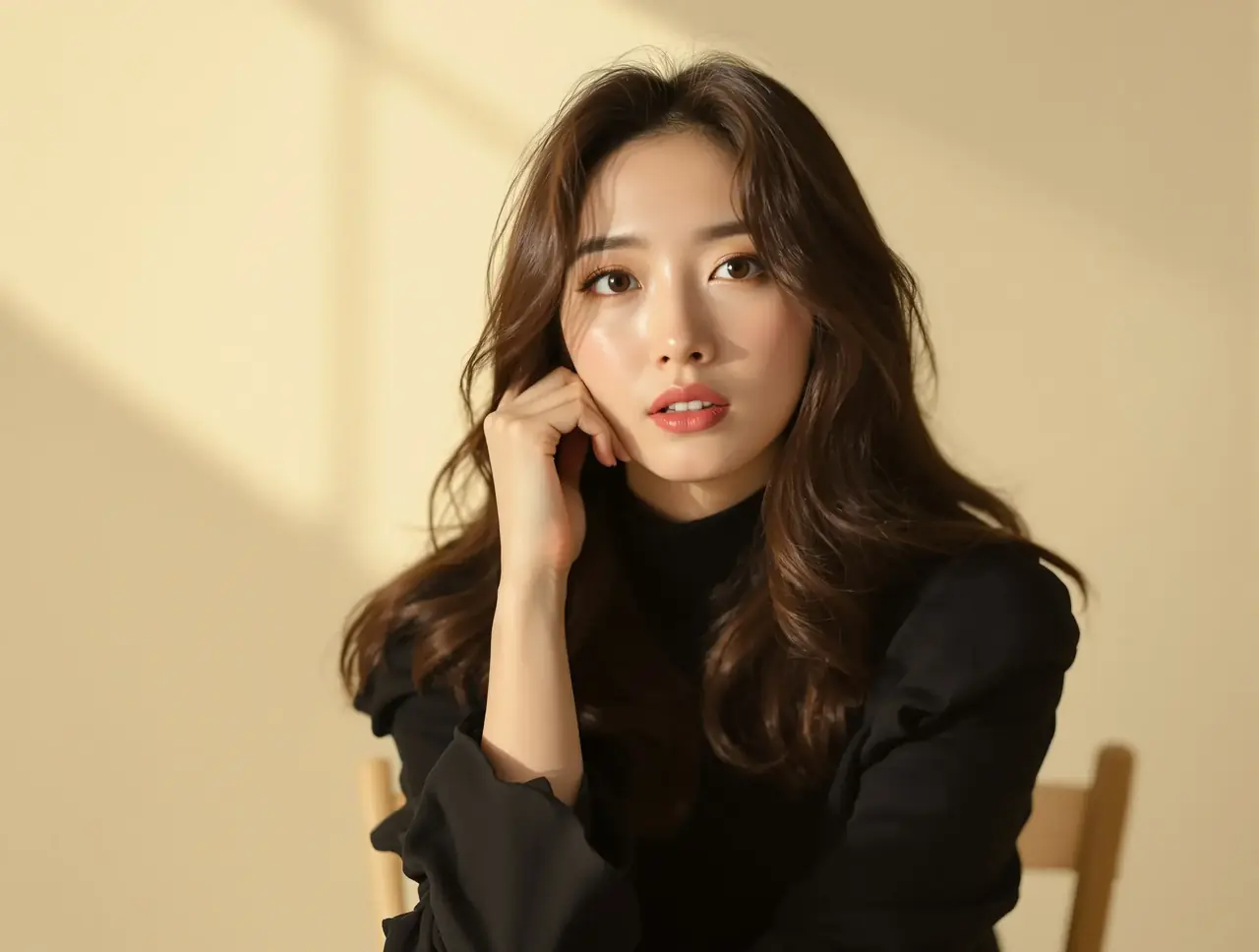 专访苏晚晴:从配角到影后,我花了十年时间 女演员苏晚晴专访人像照片